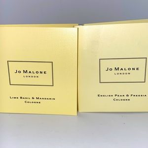 BNIB Jo Malone Lime Basil & Mandarin & English Pear & Freesia .05 each